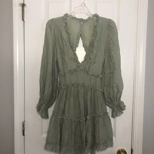 Light Sage Green Dress